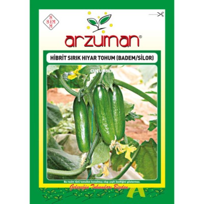 Silor / Badem Salatalık Tohumu F1 ( Arzuman ) 10 Adet