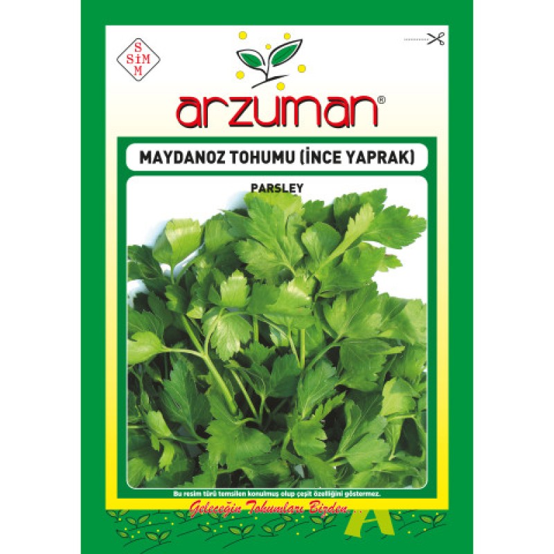 İnce Yaprak Maydanoz Tohumu ( Arzuman ) 25 GR