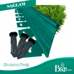 Çim Ayırıcı Kazığı 15 Cm 50 Adet Bsr Garden