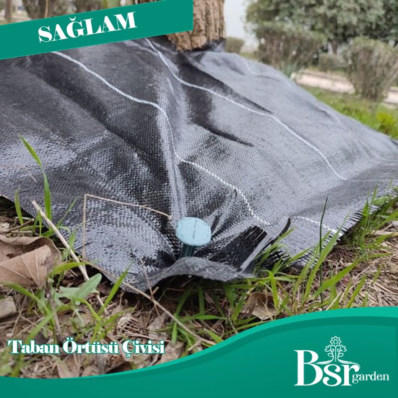 Plastik Taban Örtüsü Çivisi 500 Adet Bsr Garden