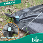 Plastik Taban Örtüsü Çivisi 500 Adet Bsr Garden