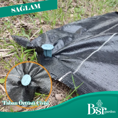 Plastik Taban Örtüsü Çivisi 50 Adet Bsr Garden